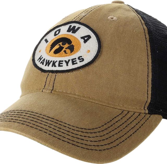 University of Iowa Hawkeyes Patch Trucker Cap
