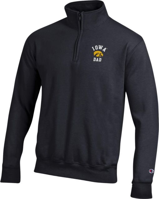 University of Iowa Hawkeyes Dad 1/4 Zip Fleece