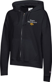 University of Iowa Hawkeyes Women's Full Zip Hooded Sweatshirt