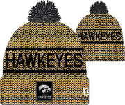 University of Iowa Knit Pom Beanie