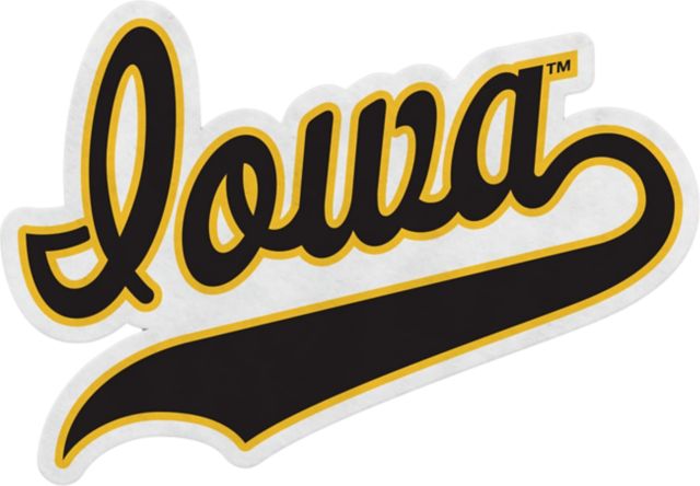 University of Iowa 18x18 Pennant