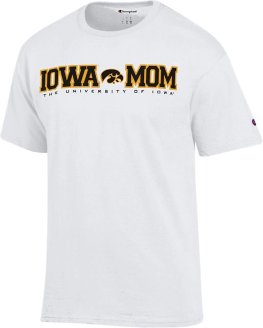 University of Iowa Hawkeyes Mom Short Sleeve T-Shirt