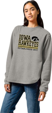 University of Iowa Women's Crewneck Sweatshirt