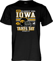 University of Iowa Hawkeyes Football 2025 Bowl Bound Short Sleeve T-Shirt