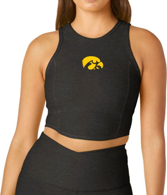 University of Iowa Beyond Yoga Racerback Crop Tank Top