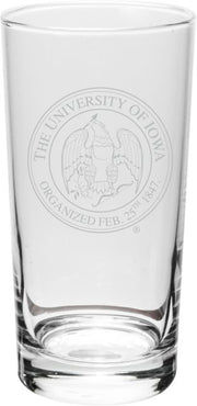 University of Iowa 10 oz Highball Glass