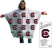 University of South Carolina Gamecocks Rain Poncho