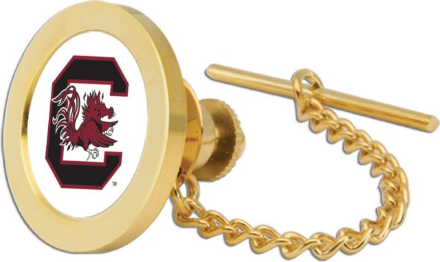 CSI Goldtie Tack/Lapel Pin Gift Boxed With Colored Medallion - ONLINE ONLY