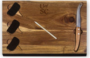 University of South Carolina Cheese Cutting Board & Tools Set - ONLINE ONLY