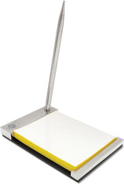 Silver Notepad Desk Set - ONLINE ONLY