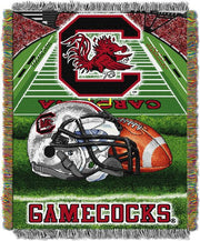 NCAA Home Field Advantage Woven Tapestry Throw Blanket 48''x60'' - ONLINE ONLY