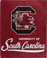 NCAA Signature Raschel Throw Blanket - ONLINE ONLY