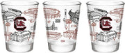 University of South Carolina 2 oz. Collector's Glass