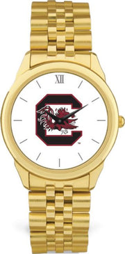 CSI Men's Gold Rolled Link Wristwatch  (Gift Box) With Colored Medallion - ONLINE ONLY