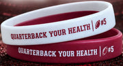 University of South Carolina Quarterback Your Health #5 Wristband