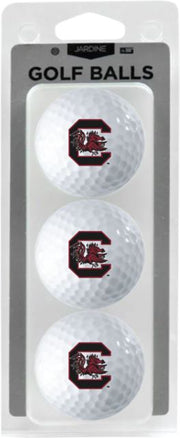 University of South Carolina 3 Pack Golf Balls