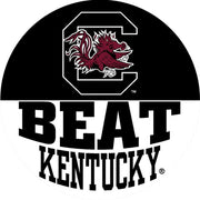 University of South Carolina 3 Beat Kentucky Button"