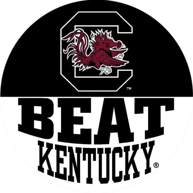 University of South Carolina 3 Beat Kentucky Button"