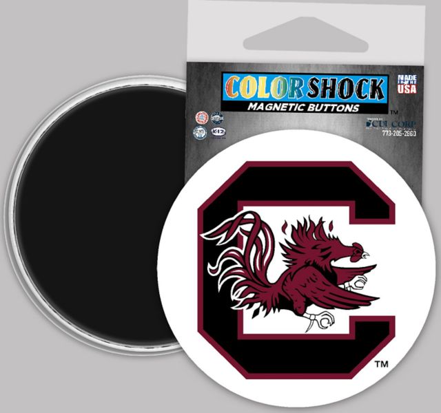 University of South Carolina 3" Button Magnet