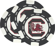 University of South Carolina Chip Ball Marker - 3 Pack