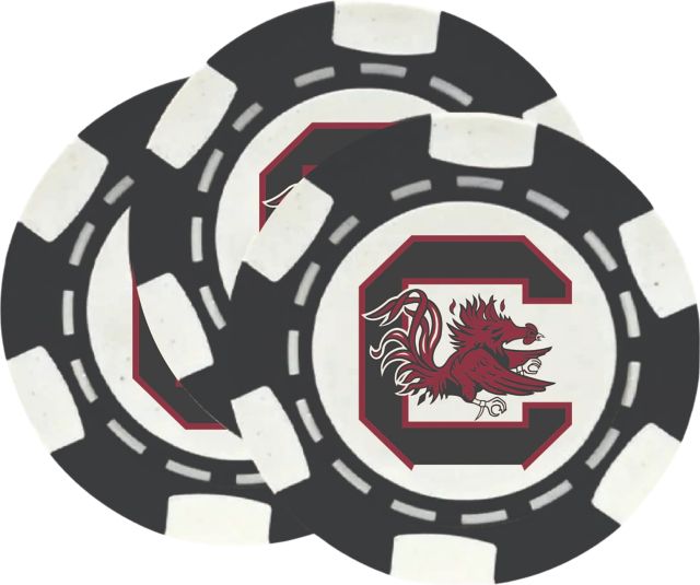 University of South Carolina Chip Ball Marker - 3 Pack