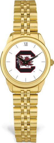 CSI Women's Gold Rolled Link Watch  (Gift Box) With Colored Medallion - ONLINE ONLY
