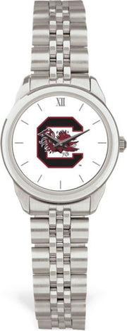 CSI Women's Silver Rolled Link Watch (Gift Boxed)  With Colored Medallion - ONLINE ONLY