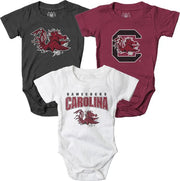 University of South Carolina Infant Bodysuit 3-Pack