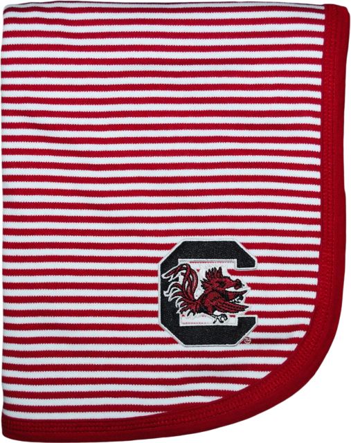 University of South Carolina Infant Striped Blanket