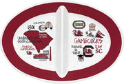 University of South Carolina Two Section Platter