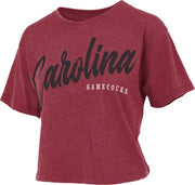 University of South Carolina Gamecocks Women's  Cropped Short Sleeve T-Shirt