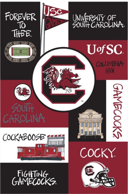 University of South Carolina Icon Garden Flag