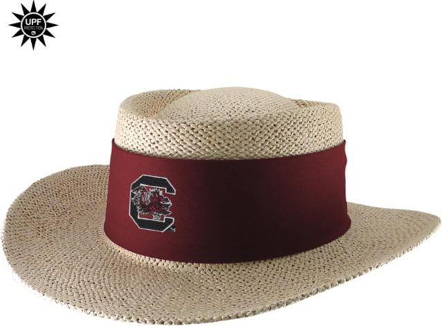 University of South Carolina Gamecocks Tournament Straw Hat