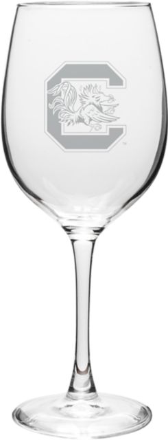 University of South Carolina 16 oz. Wine Glass