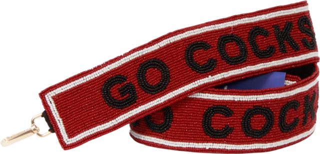 University of South Carolina Beaded Bag Strap