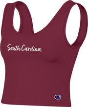 University of South Carolina Women's Scoop Neck Crop Tank Top