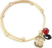 University of South Carolina Matte Gold Logo Bracelet