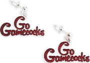 University of South Carolina Slogan Earrings