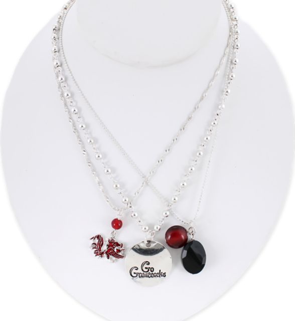 University of South Carolina Trio Necklace Set
