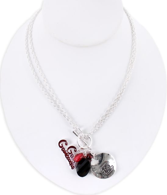 University of South Carolina Slogan Cluster Convertible Necklace