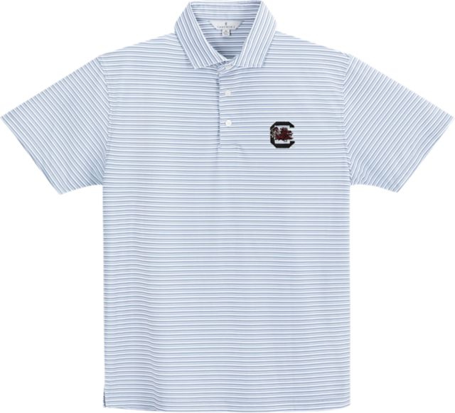 University of South Carolina Stripe Performance Polo