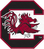 University of South Carolina Gamecocks 2/3" Embroidered Patch