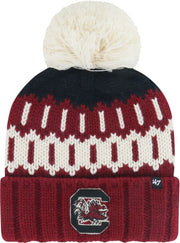 University of South Carolina Women's Felicty Cuff Pom Beanie