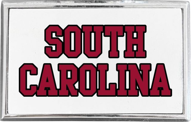 University of South Carolina Rectangle Adhesive Emblem
