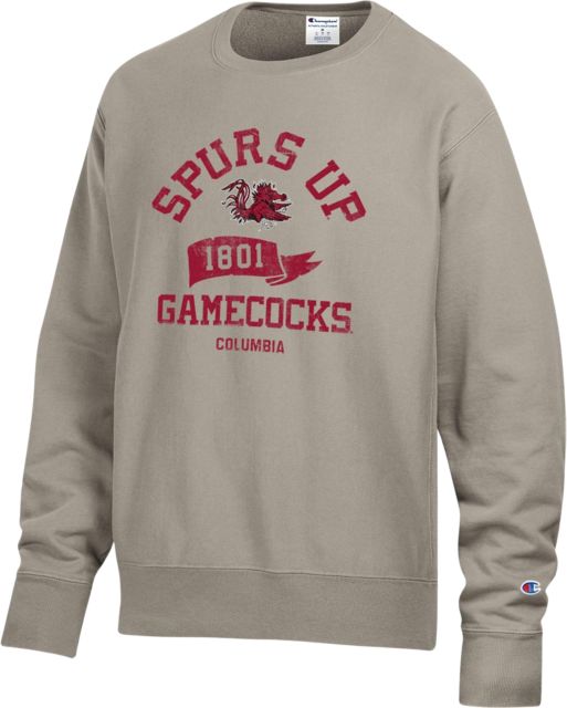 University of South Carolina Gamecocks Reverse Weave Dyed Crewneck Sweatshirt