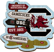 University of South Carolina Halftime Sign Post Magnet