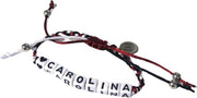 University of South Carolina Bracelet Small Braid Heart