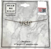 University of South Carolina Bead Me Silly Necklace
