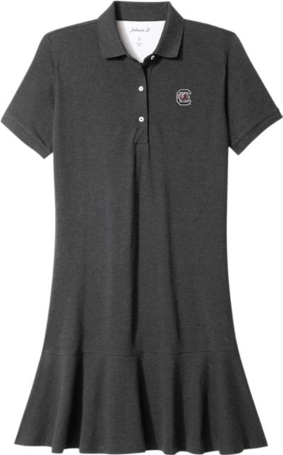 University of South Carolina Gamecocks Women's Pique Polo Mini Dress