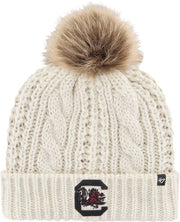 University of South Carolina Women's Fur Pom Beanie
